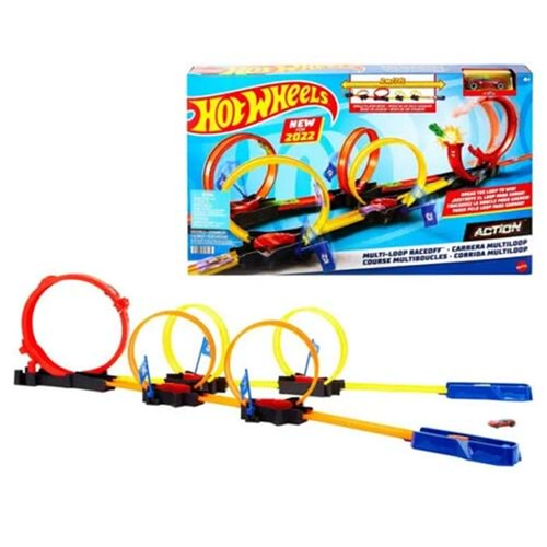 Hot Wheels Çok Çemberli Yarış Seti