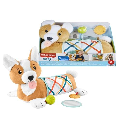 Fisher Price 3 Ü 1 Arada Köpekçik Uzanma Yastığı