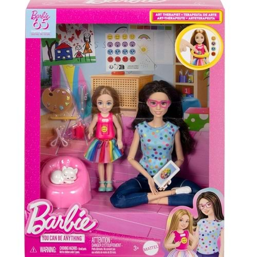 Barbie Ve Chelsea Sanat Atölyesi Oyun Seti