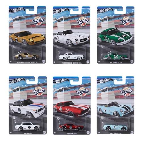 Hot Wheels Vintage Temalı Araba (1 Adet Asorti)