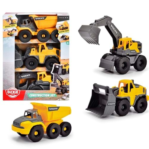 Dıckıe Volvo Construction Set İnşaat Seti