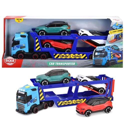 Dickie Car Transporter Volvo FH Kamyon Aracı