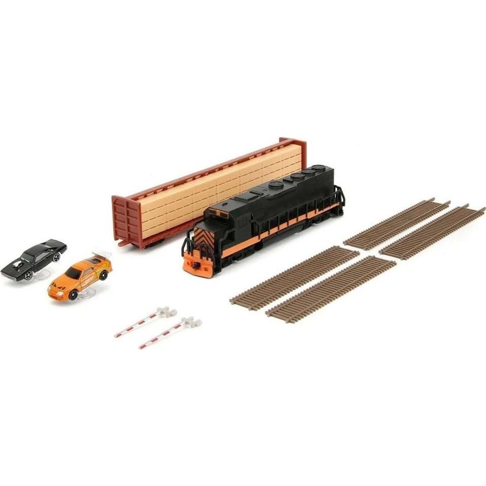 Jada Fast & Furious Nano Train Scene Diorama