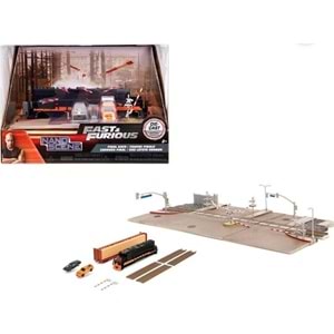 Jada Fast & Furious Nano Train Scene Diorama