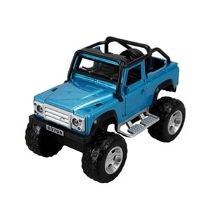 Sunman Oyuncak Sesli Ve Işıklı Metal Araba Safarı Jeep 13 Cm. FY80708