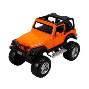 Sunman Oyuncak Sesli Ve Işıklı Metal Araba Safarı Jeep 13 Cm. FY80708