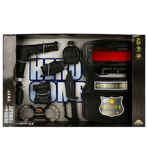 Sunman Oyuncak Hero Combat Swat Polis Set