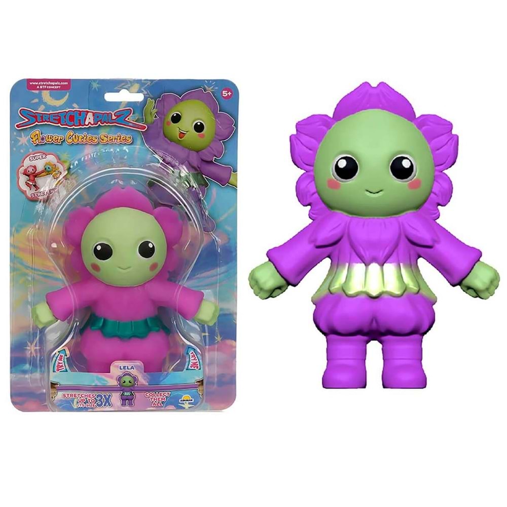 Sunman Oyuncak Stretch Çiçek Desenli Figürler 14 Cm 00012366