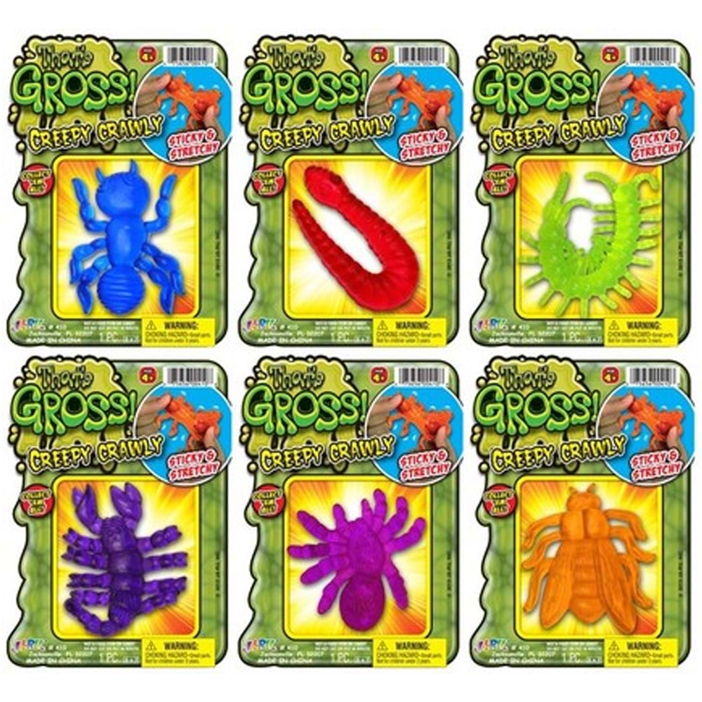 Sunman Oyuncak Streç T.Gross Creepy Crawly Böcek