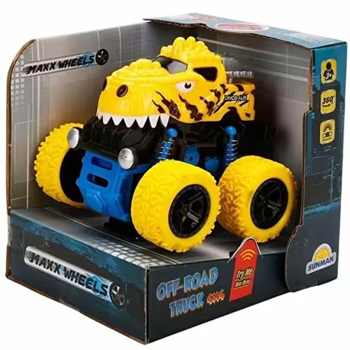 Sunman Oyuncak Maxx Wheels Speed Dinosaur Off Road Aracı S00003368