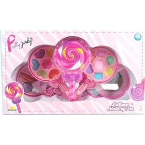 Sunman Oyuncak Lolipop Şekilli 4 Katlı Makyaj Güzellik Seti