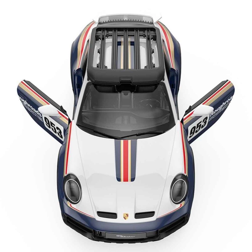Sunman Oyuncak Uzaktan Kumandalı Araba 1/14 Porsche 911 Dakar Performance F/f 2.4ghz.