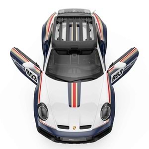 Sunman Oyuncak Uzaktan Kumandalı Araba 1/14 Porsche 911 Dakar Performance F/f 2.4ghz.