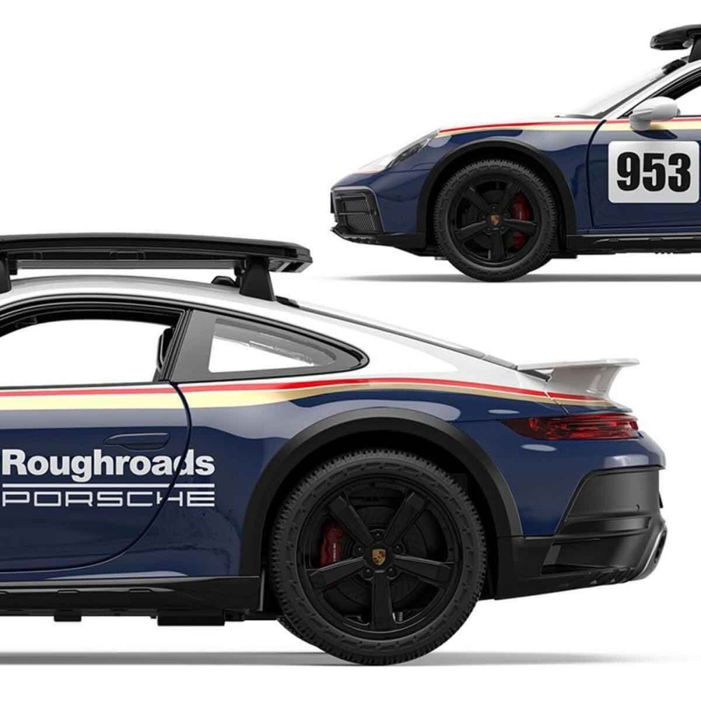 Sunman Oyuncak Uzaktan Kumandalı Araba 1/14 Porsche 911 Dakar Performance F/f 2.4ghz.