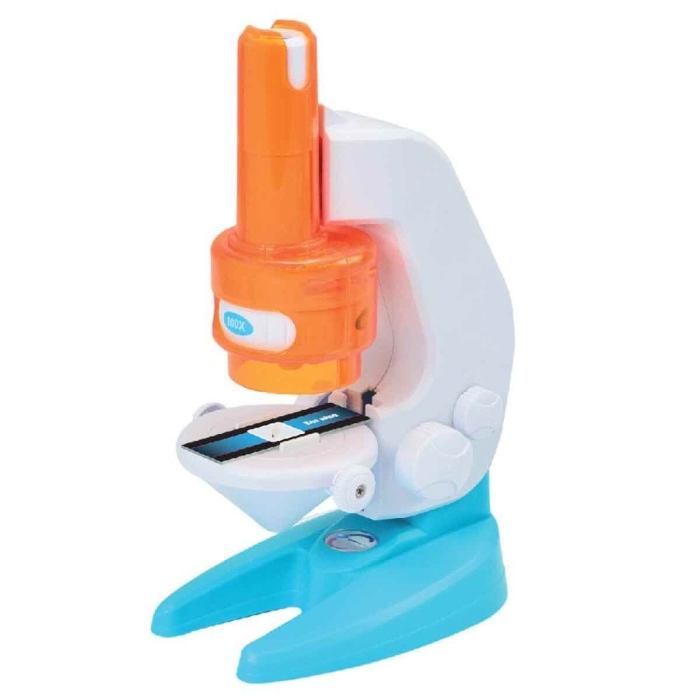 Sunman Oyuncak Bilim Set Mikroskop 100x/600x/1200x 28 PArça