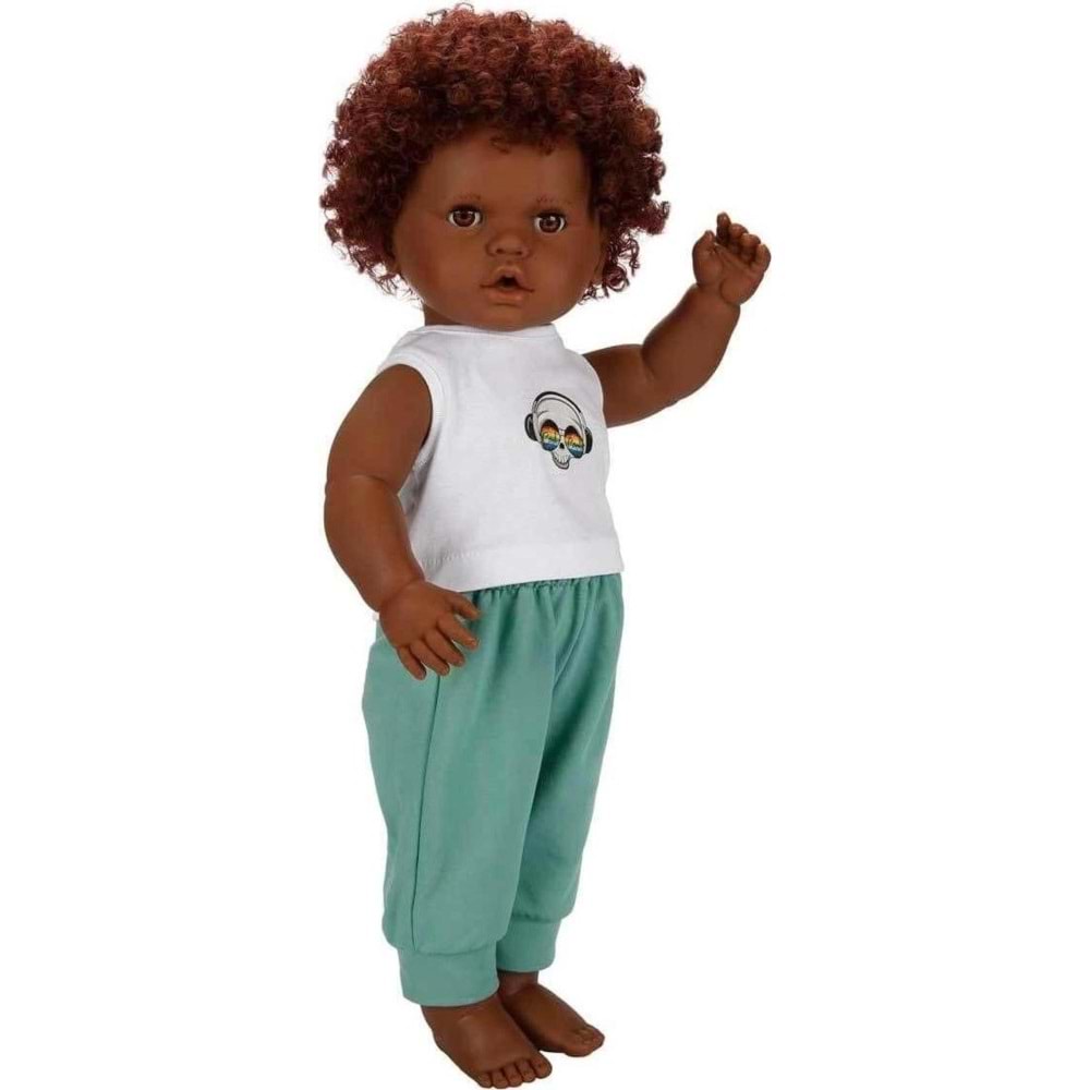 Sunman Oyuncak Bebek Dada Kıvırcık Saçlı 60 Cm
