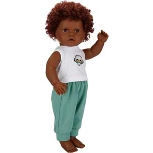 Sunman Oyuncak Bebek Dada Kıvırcık Saçlı 60 Cm
