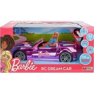 Sunman Oyuncak Barbie nin Uzaktan Kumandalı Rüya Arabası 42 Cm