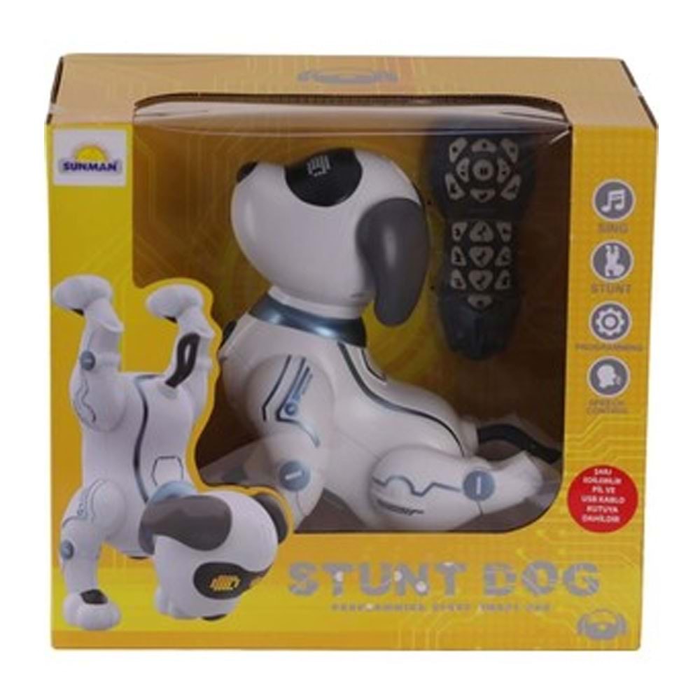Sunman Oyuncak Robot Akrobat Köpek F/f Sesli 3.7V.usb Sun-s00005136