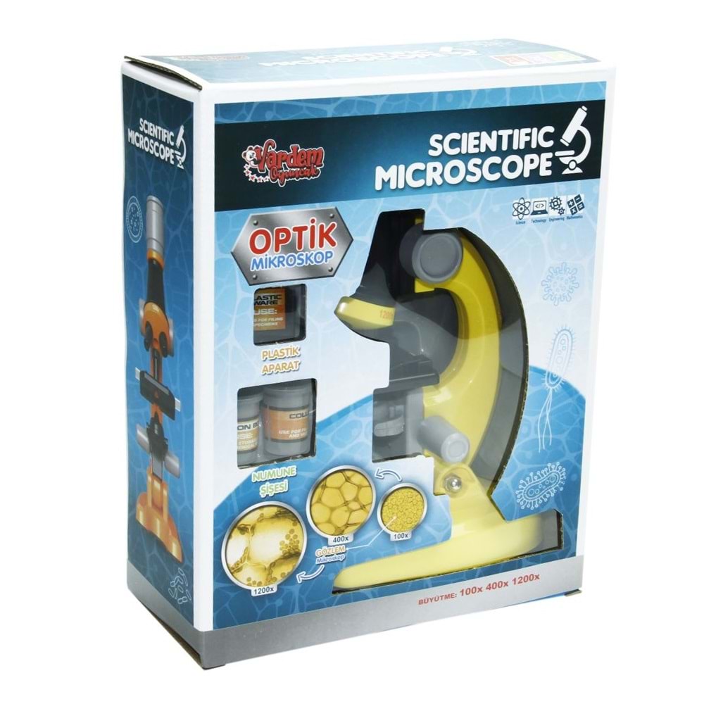 Vardem Işıklı Mikroskop 1200X 1013A-1