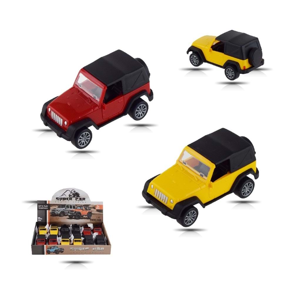 Duman Çekbırak Plastik Arazi Aracı 168M-1 (1 Adet)