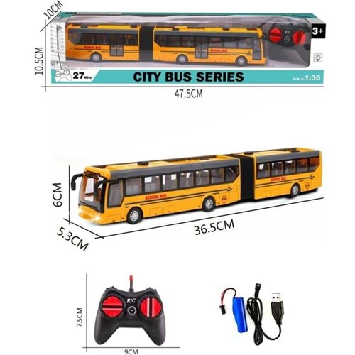 Asya Oyuncak Metrobüs Şarjlı JC042.044.045