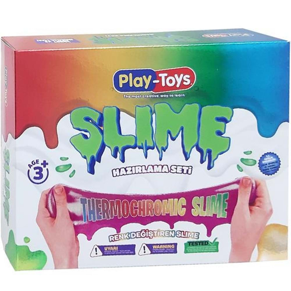 Asya Playtoys Slime Set Renk Değiştiren Termochromıc