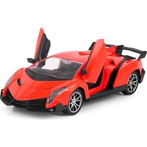 Galtoys Şarjlı Uzaktan Kumandalı Araba Lambo Car Kırmızı 1:16 F/F