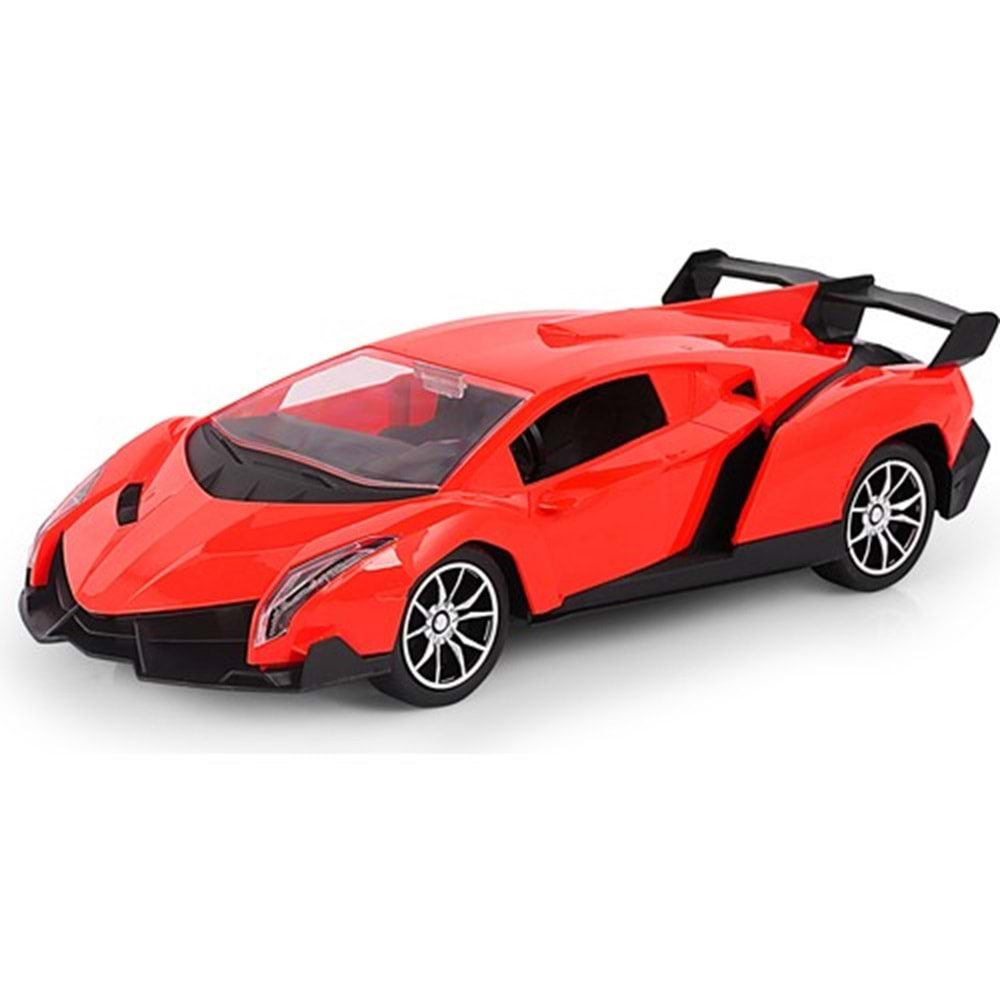 Galtoys Şarjlı Uzaktan Kumandalı Araba Lambo Car Kırmızı 1:16 F/F