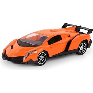 Galtoys Şarjlı Uzaktan Kumandalı Araba Lambo Car Turuncu 1:16 F/F