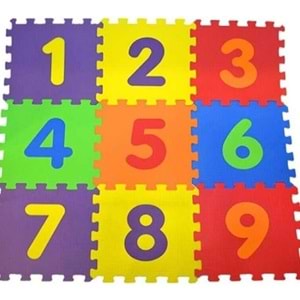 Matrax Eva Puzzle|33x33Cm.x 7 MM.| Rakamlar