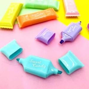 Pinco Fosforlu Kalem Cnady Mini 6 Lı DL-206