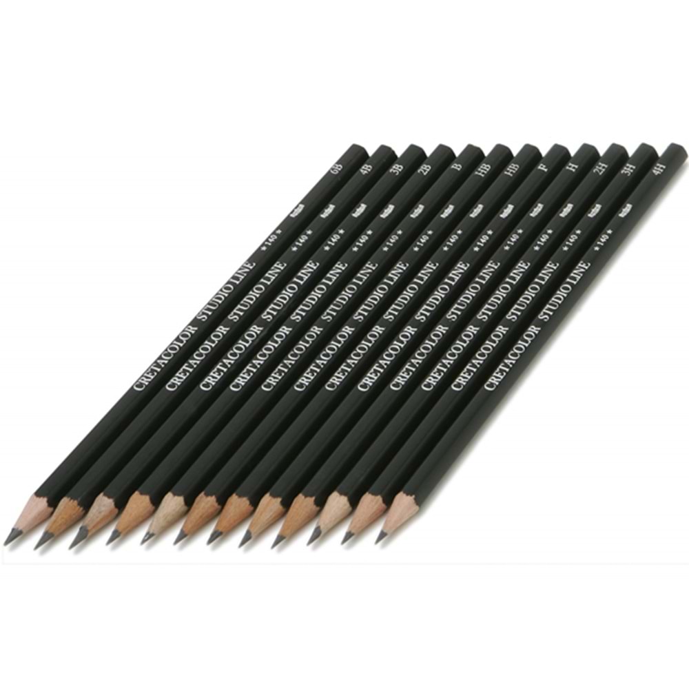 Cretacolor Artist Studio Line Graphite Pencils 4H (Dereceli Çizim Kalem) 140 4H (1 Adet)