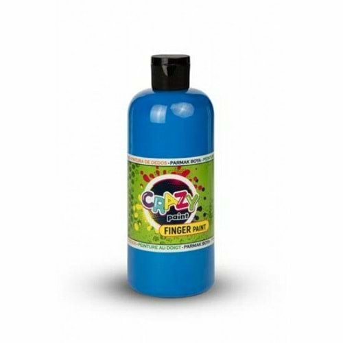 Crazy Fınger Paint Mavi 500 GR
