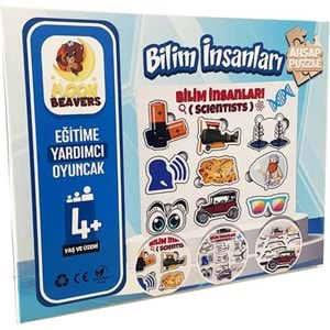 Moon Beavers Bilim İnsanları - 2 Ahşap Eğitici Oyun
