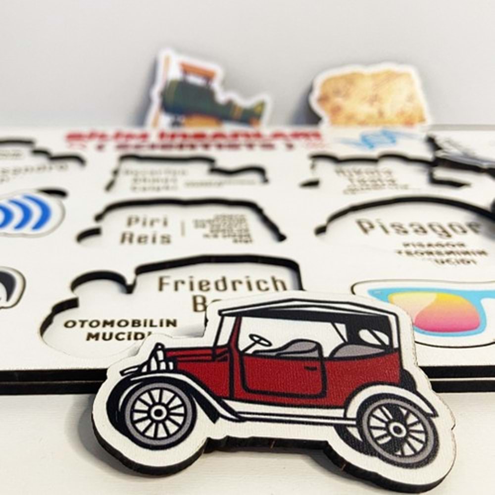 Moon Beavers Bilim İnsanları - 2 Ahşap Eğitici Oyun