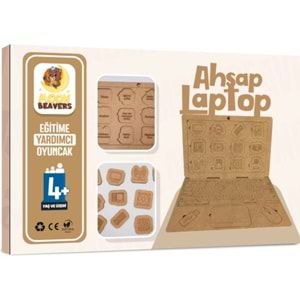 Moon Beavers Dizüstü Bilgisayar Ahşap Eğitici Oyun