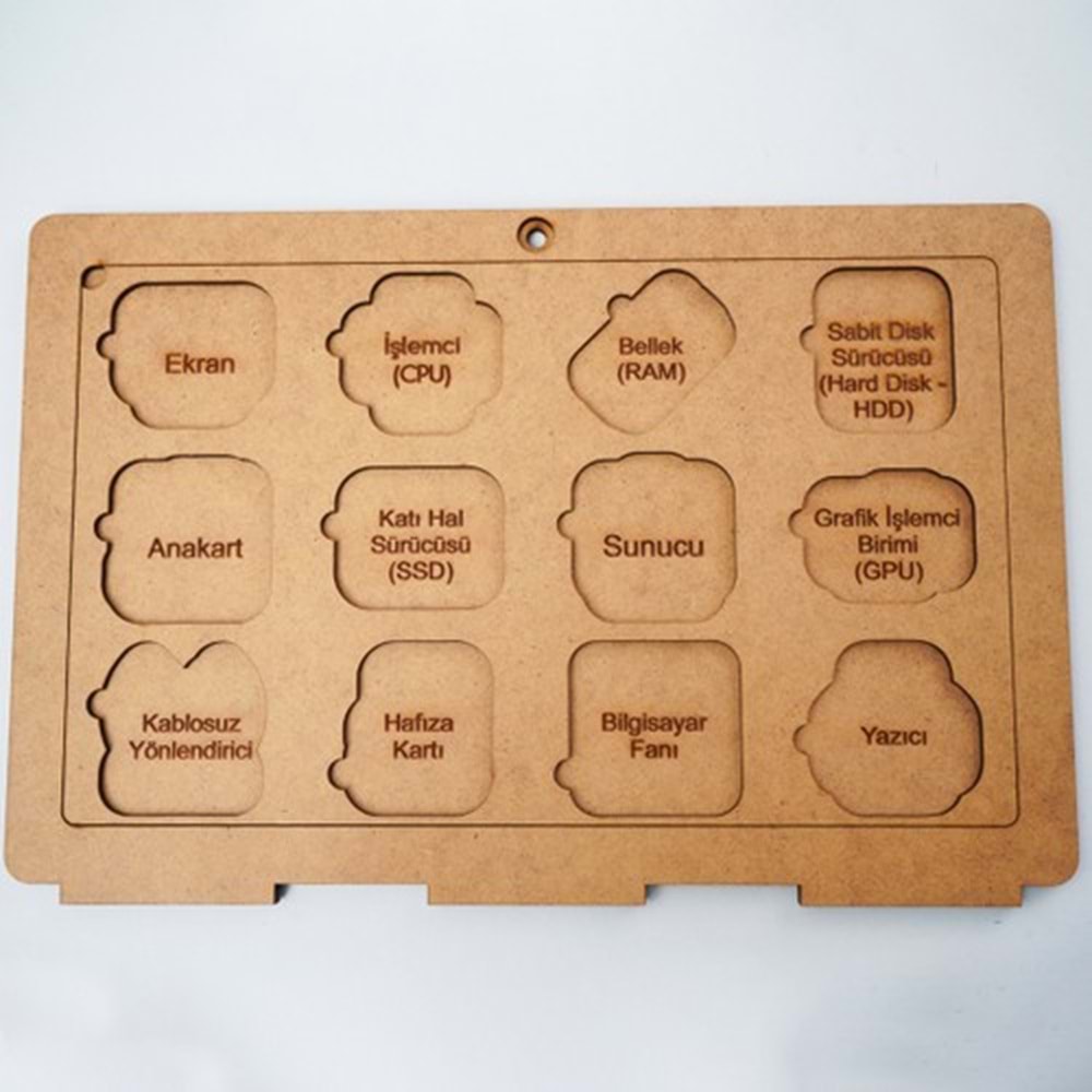 Moon Beavers Dizüstü Bilgisayar Ahşap Eğitici Oyun