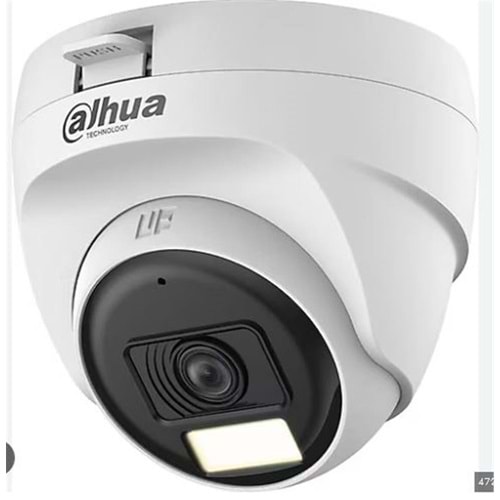 Dahua HAC-T1A51-U-IL 5mp Akıllı Çift Işıklı HDCVI 25 mt Dome Kamera
