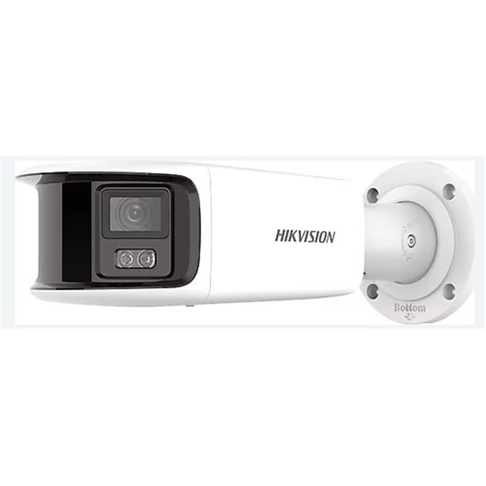 Hikvision DS-2CD2T87G2P-LSU-SL 8MP 4mm Çift Lens 180 Derece Lens ColorVu Bullet IP Kamera