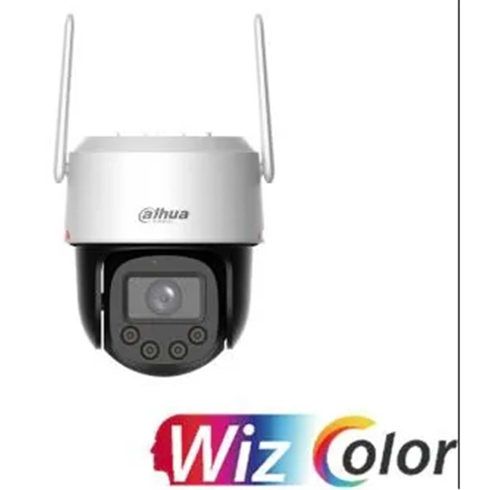 Dahua IPC-PT2449C1-ST4G-PV-0400B-PRO 4MP 4mm 30m IR Outdoor WizColor 4G Pan&Tilt IP Kamera