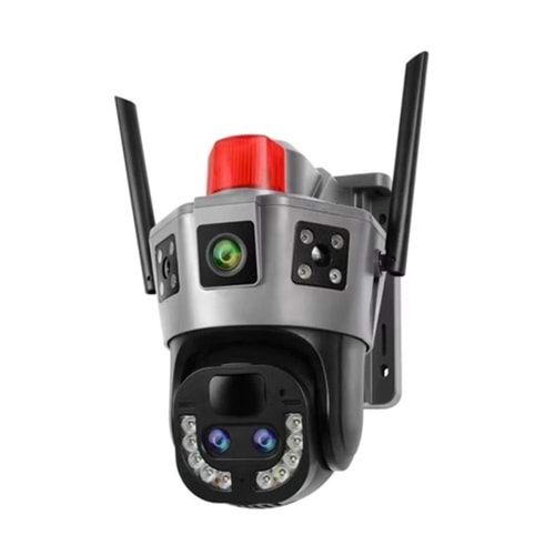 OKam O-Kam 4445 Wifi 10X Optik Zoom PTZ Kamera Gri