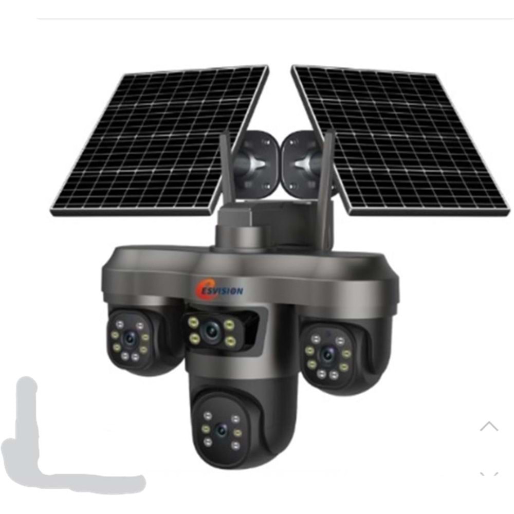 OKam Esvision ES-5604 4G Solar Kamera AOV 4 Lens