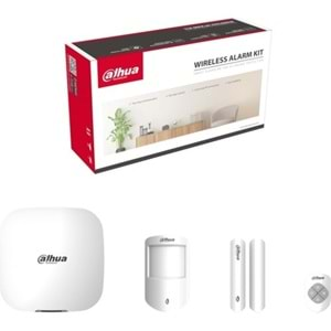 Dahua ART-ARC3000H-03-GW2 Kablosuz Wifi +2G Sim Kart Alarm Seti Pır Dedektör+Kontak+Kumanda