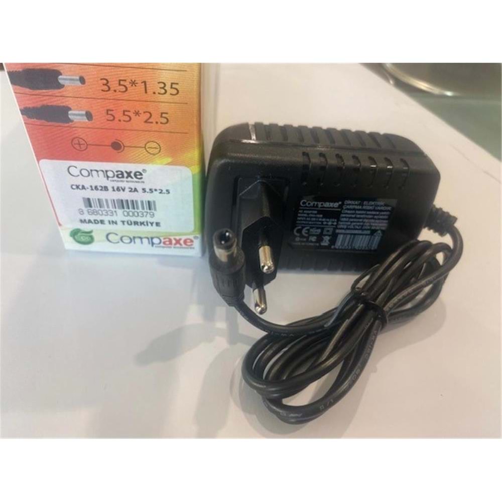 Compaxe CKA-162b 40w 16v 2.5a 5.5-2.5 Adaptör