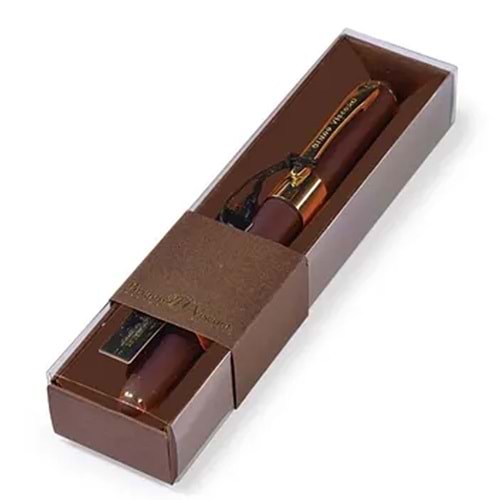 Bruno Visconti Tükenmez Kalem Monaco Mavi 0.5 MM Kahverengi Gövde