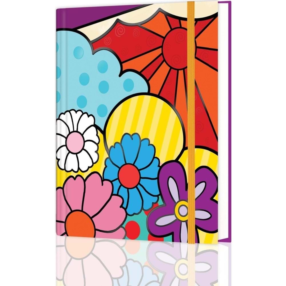 Victoria S Journals Gizli Spiralli Defter 17x24 96 YP Çizgili 124-1152