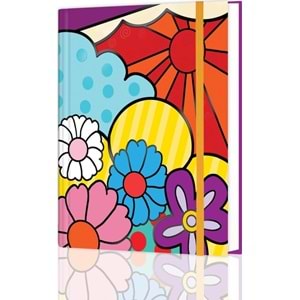 Victoria S Journals Gizli Spiralli Defter 17x24 96 YP Çizgili 124-1154