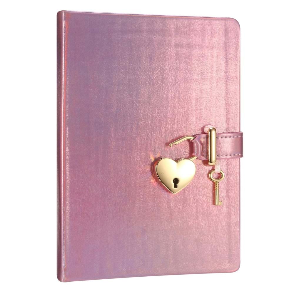 Victoria S Journals Hush Hush Kilitli Defter 160 Yp.Çizgili 124-1106