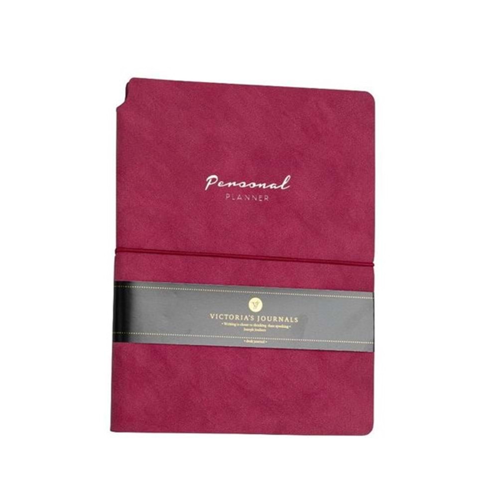 Vj Kuka Defter A5 80 GR 96 YP Çizgili Fuşya